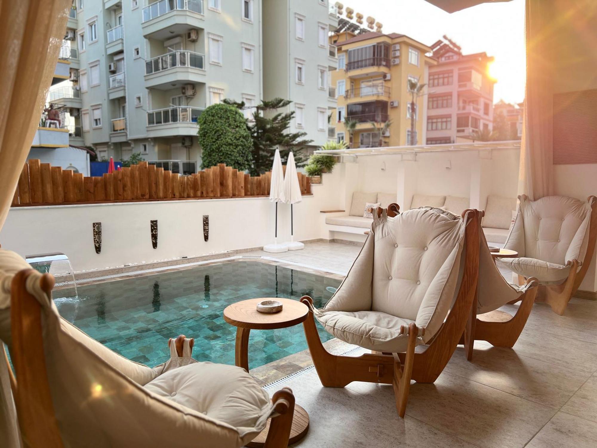 Oji Hotel Alanya Buitenkant foto